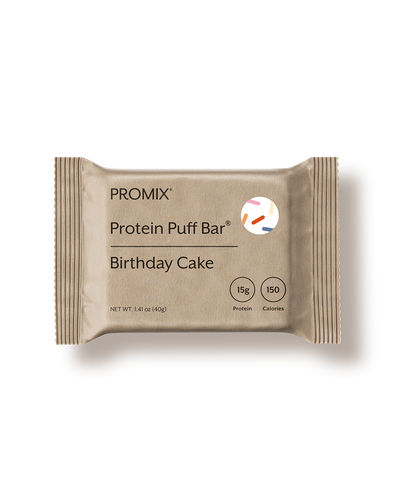 Birthday Cake Protein Puff Bars