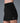 Micro Corduroy Winter Break Mini Skirt - Black