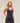 Soft Sculpt Halterneck Tank With Shelf - Heavy Blue