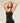 Soft Sculpt Halterneck Tank With Shelf - Black