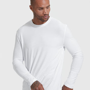 Everyday Essentials Active Long Sleeve Crew T-Shirt 3-Pack