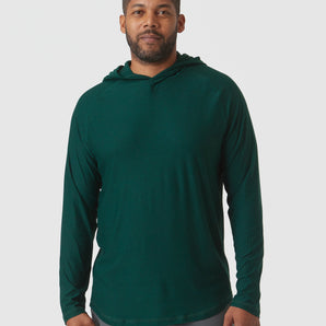 Evergreen Heather Active Hoodie