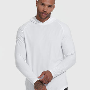 White Active Hoodie