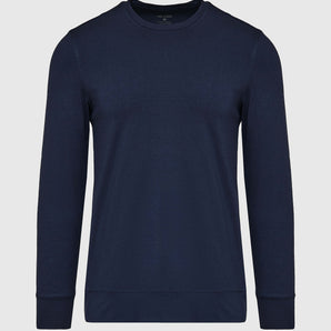 Heather Navy Active Comfort Crew Sweatshirt