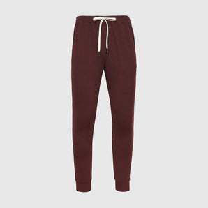 Dark Heather Burgundy Active Joggers