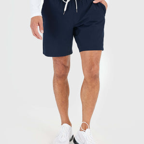 Navy Active Quick Dry Shorts with Liner