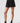 Micro Plisse Tennis Skirt - Black