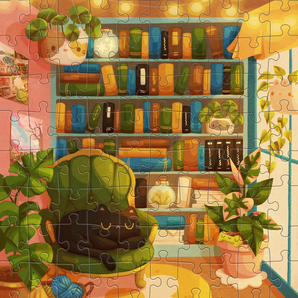 JIGGY Junior, Home Library by Cissy's Art Cafe