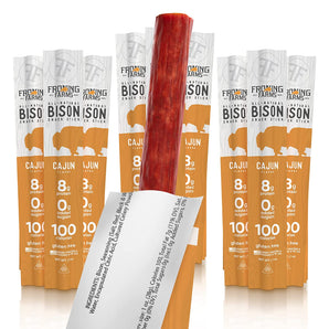 Kickin' Cajun Bison Sticks