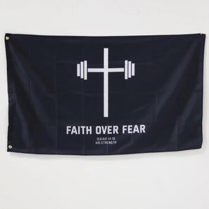 Faith Over Fear Flag