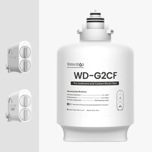 WD-G2CF Filter for Waterdrop G2P600 & G2 Series Reverse Osmosis System