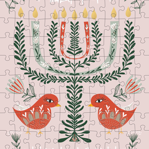 JIGGY Junior, Hanukkah Birds by Amita Nair