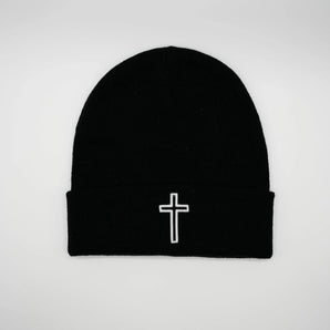 Hollow Cross Beanie