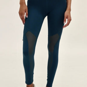 High-Rise Mesh Legging with Pockets