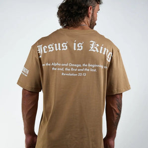 Jesus Is King Oversized Tee