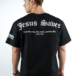 Jesus Saves Oversized Tee