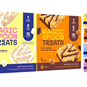 Treats Sampler Pack - 16 Cereal Treats (4 Boxes)