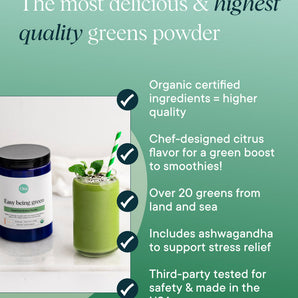 Easy Being Green: Greens Powder