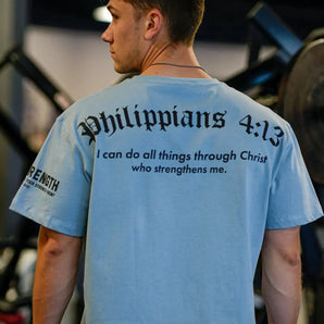 Philippians 4:13 Oversized Tee