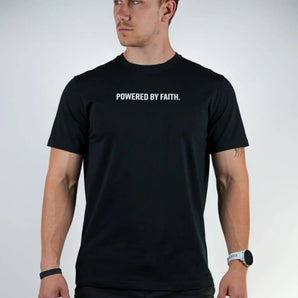 Powered By Faith Performance Tee