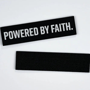 Powered By Faith Velcro Patch