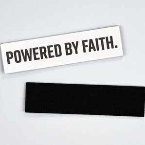 Powered By Faith Velcro Patch