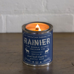 Rainier National Park Candle