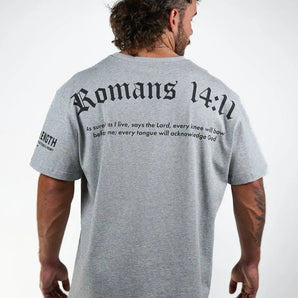 Romans 14:11 Oversized Tee