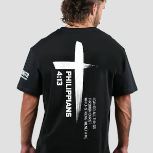 Phil 4:13 Oversized Tee