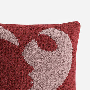 Faces II Throw Pillow