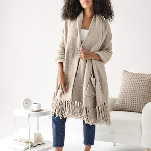 Snug Fringed Wrap