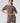Marl Sweater Short Sleeve - Mushroom Marl