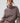 Marl Sweater 1/4 Zip Pullover - Mushroom Marl