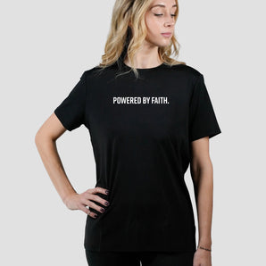 Women's Powered By Faith Performance Tee