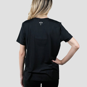 Women's Powered By Faith Performance Tee