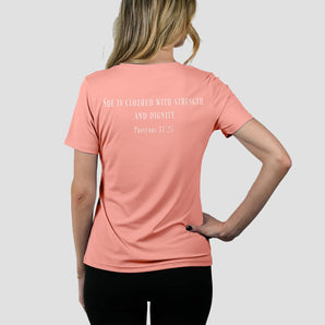 Women's Proverbs 31:25 Performance Tee