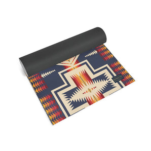 Pendleton x Yune Yoga Mat Harding Navy 5mm