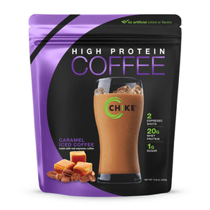 Caramel High Protein Iced Coffee