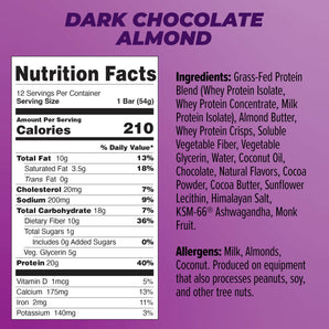 Dark Chocolate Almond (12-pack)